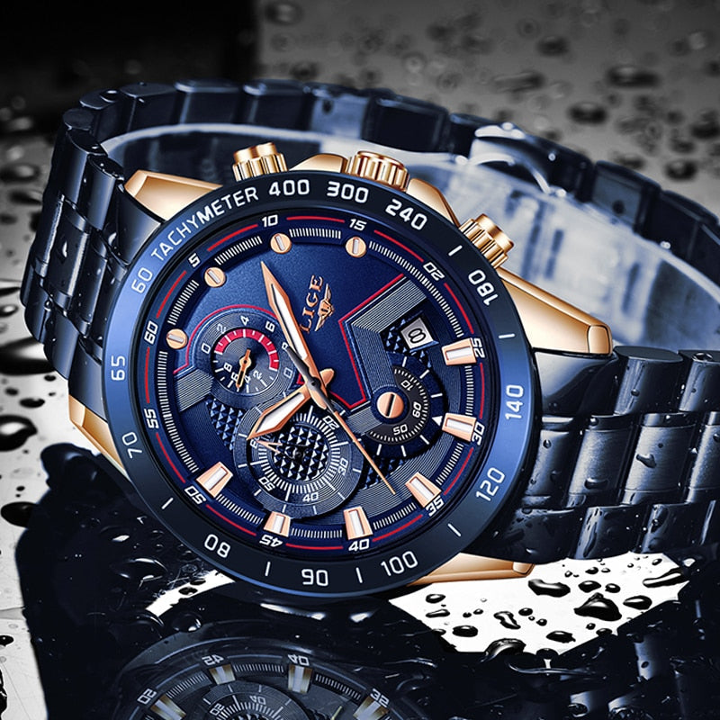 Men's Chronograph Luxury Wristwatch