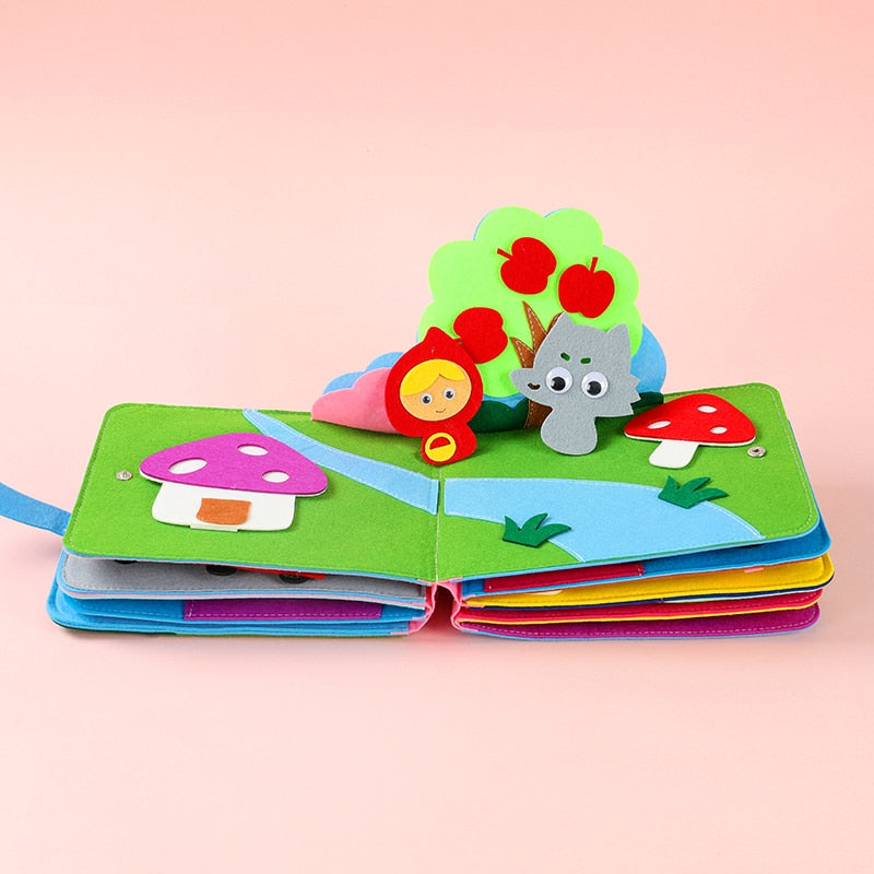 Montessori Våtserviettbok