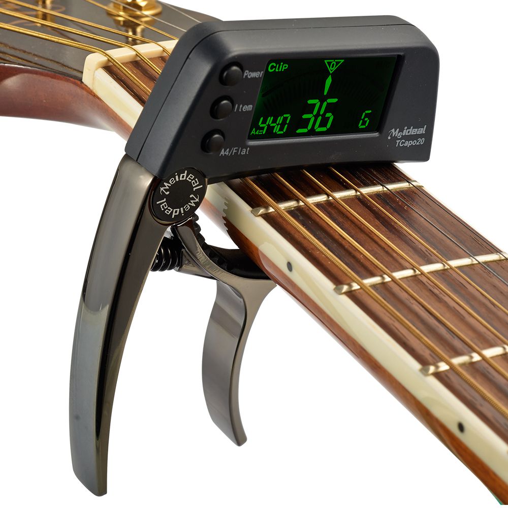 2-in-1 Guitar Capo &amp; Tuner