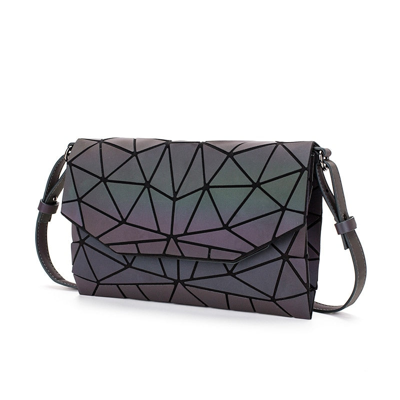 Geometric Luminous Crossbody Bag