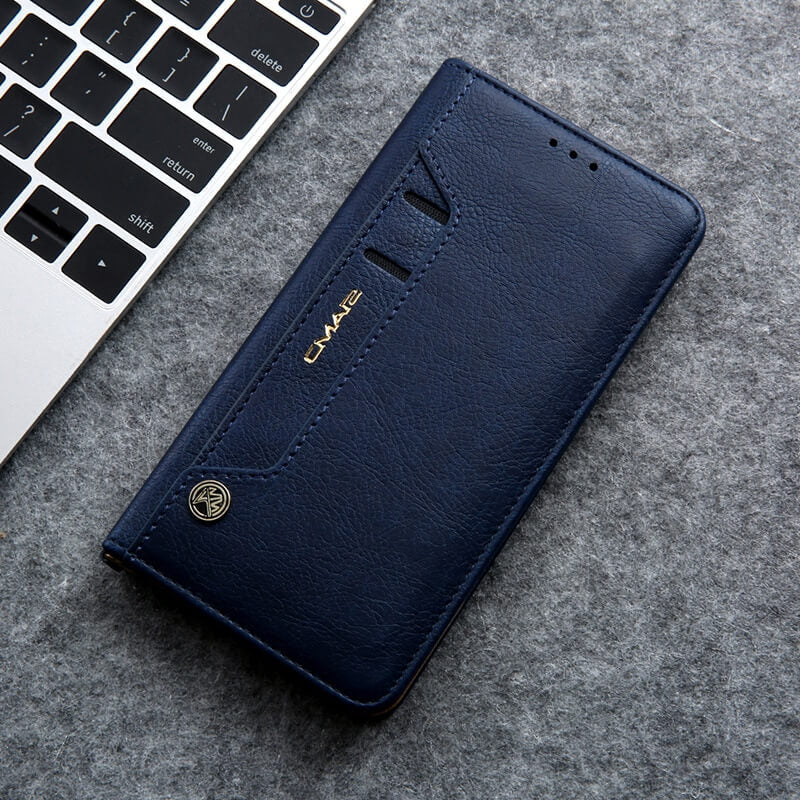 Magnetic Flip Leather Phone Protector
