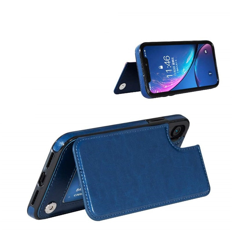 iPhone Leather Wallet Case