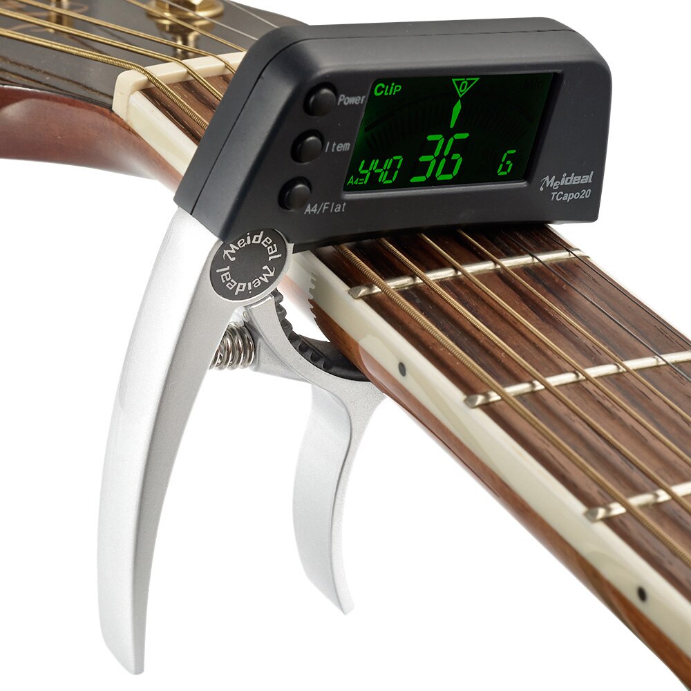 2-in-1 Guitar Capo &amp; Tuner
