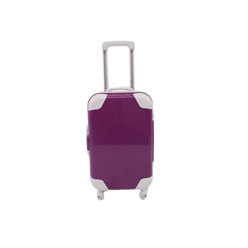 Doll travel suitcase