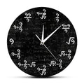 9S Matematikk veggklokke