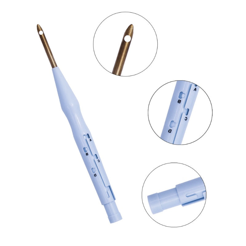 Embroidery punch needle