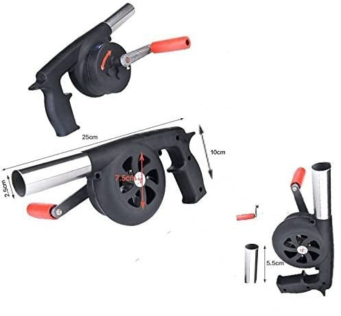 Barbecue air blower