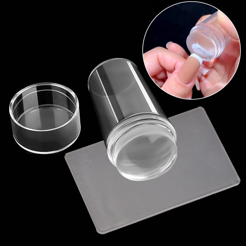 Silicone Nail Stamper (3 SETS)