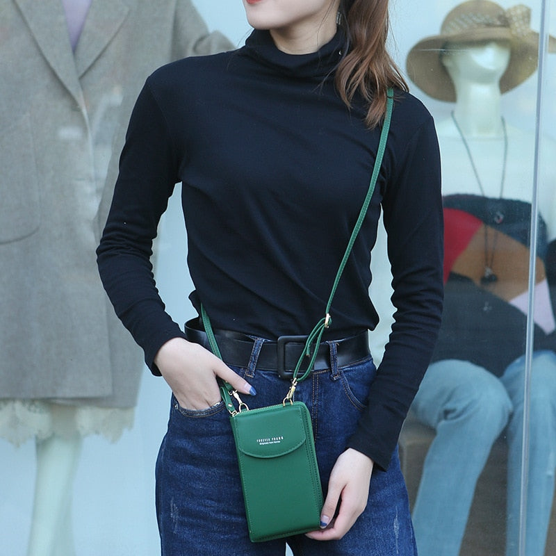 Women's Crossbody Clutch Phone Wallet