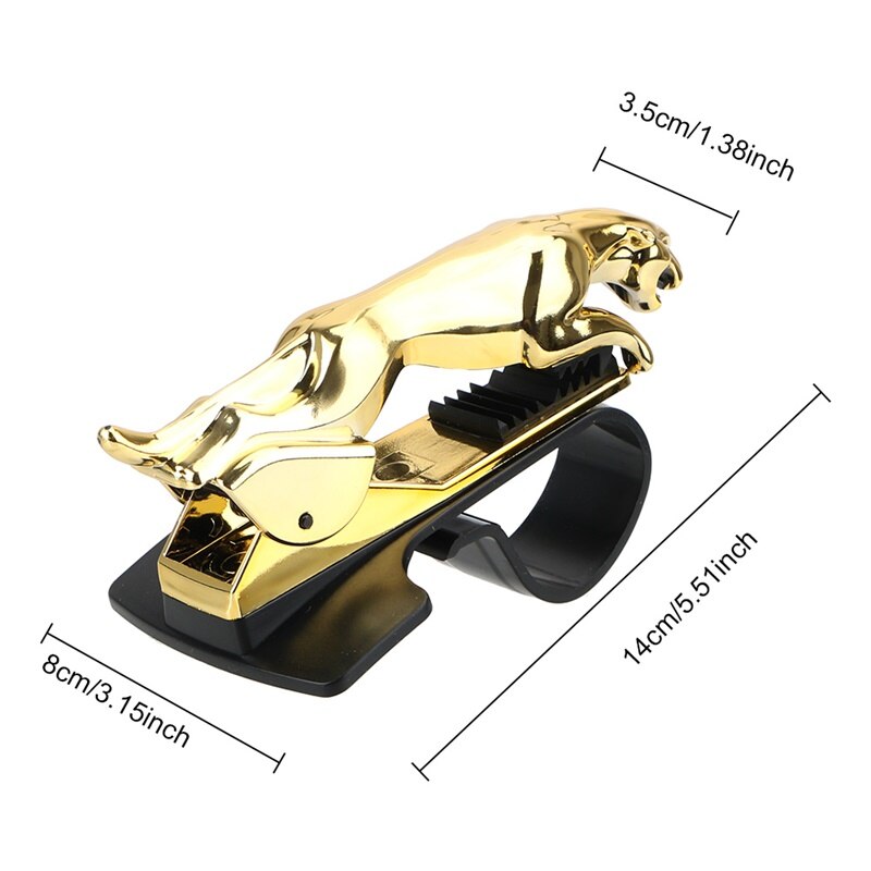 Leopard Biltelefonholder