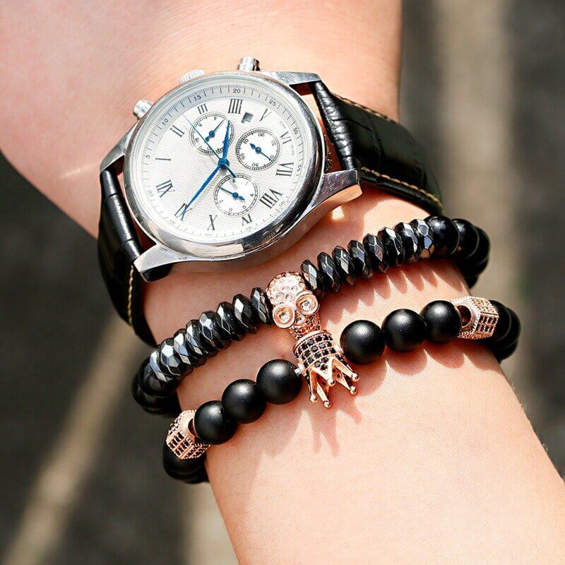 Onyx stone bracelet