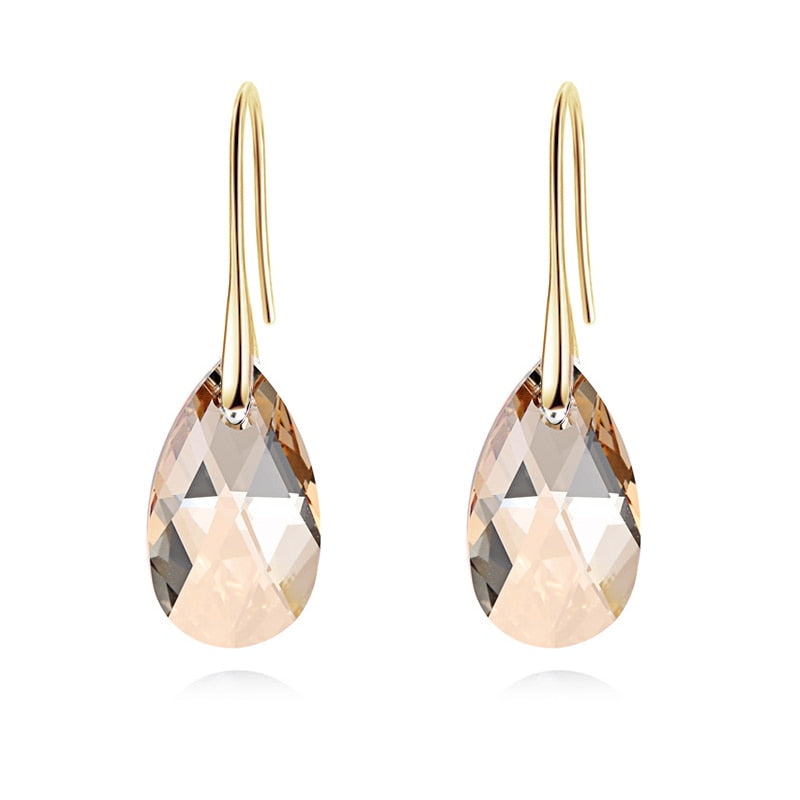Teardrop Crystal Earrings