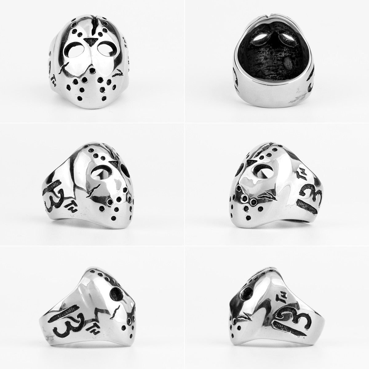 Friday 13th Jason Mask Ring