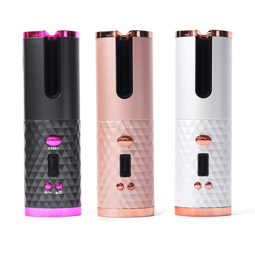 Automatic Rotating Ceramic Hair Curler