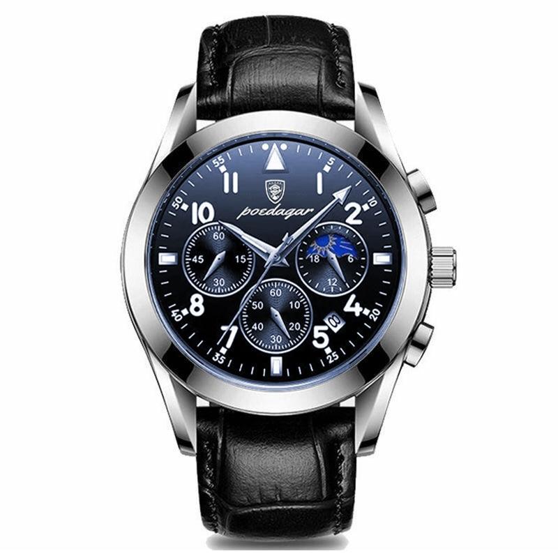 Premium Leather Wristwatch for Men