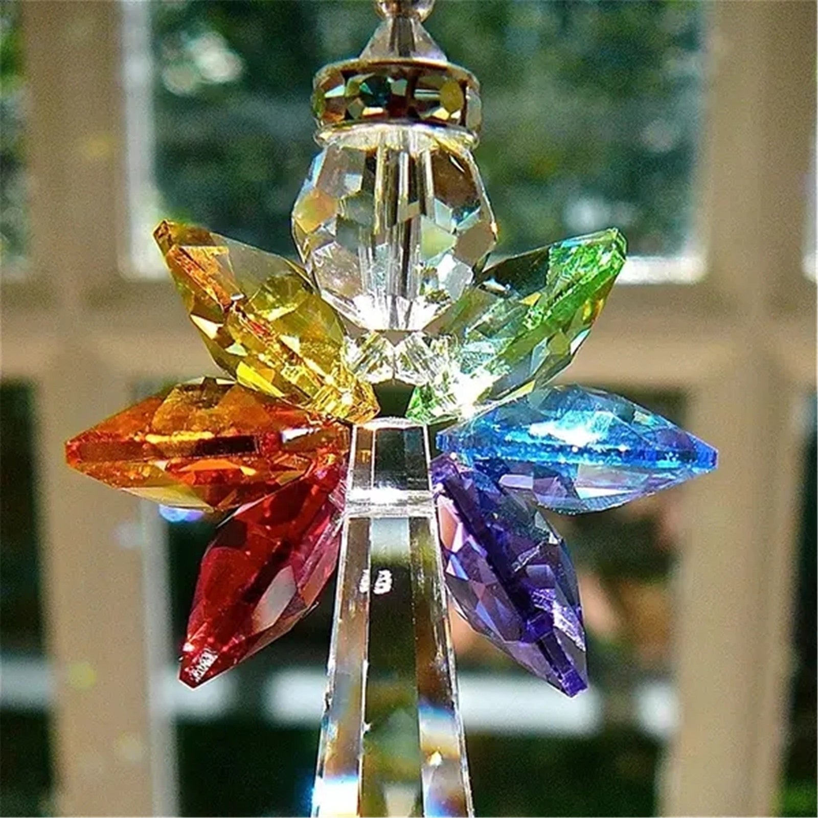 Crystal rainbow angel - Chakra prism