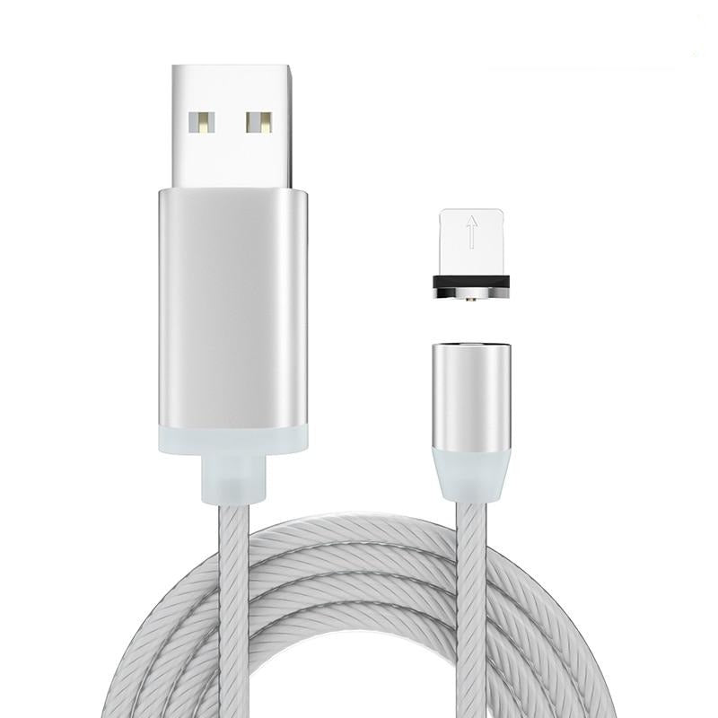 iGlow Glowing LED Magnetic 3 in 1 USB Charging Cable