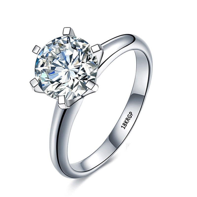 Diamant forlovelsesring