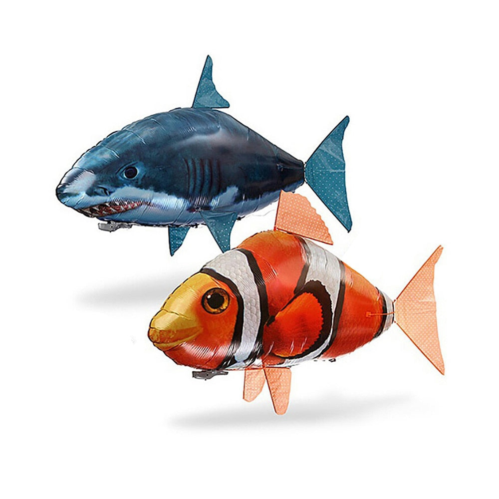 Flying shark with remote control