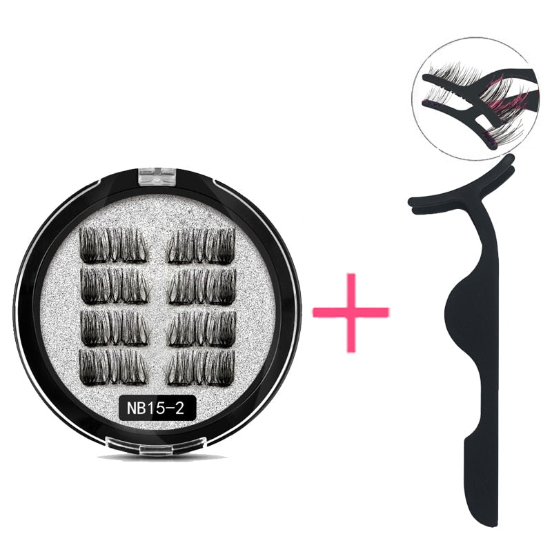 Double Magnetic Eyelashes