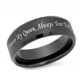 Svart forlovelsesring