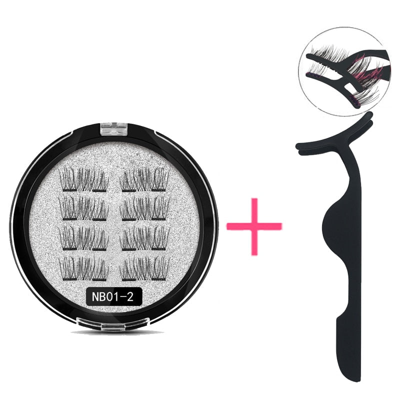 Double Magnetic Eyelashes