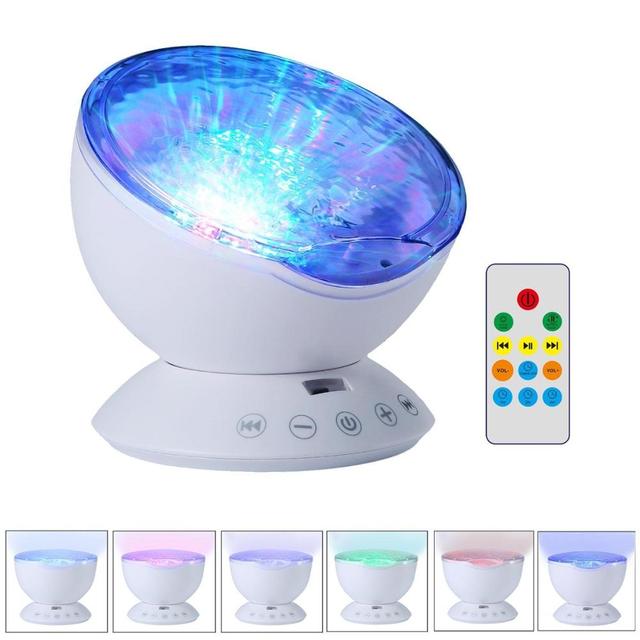 Ocean Wave Projector LED Night Light