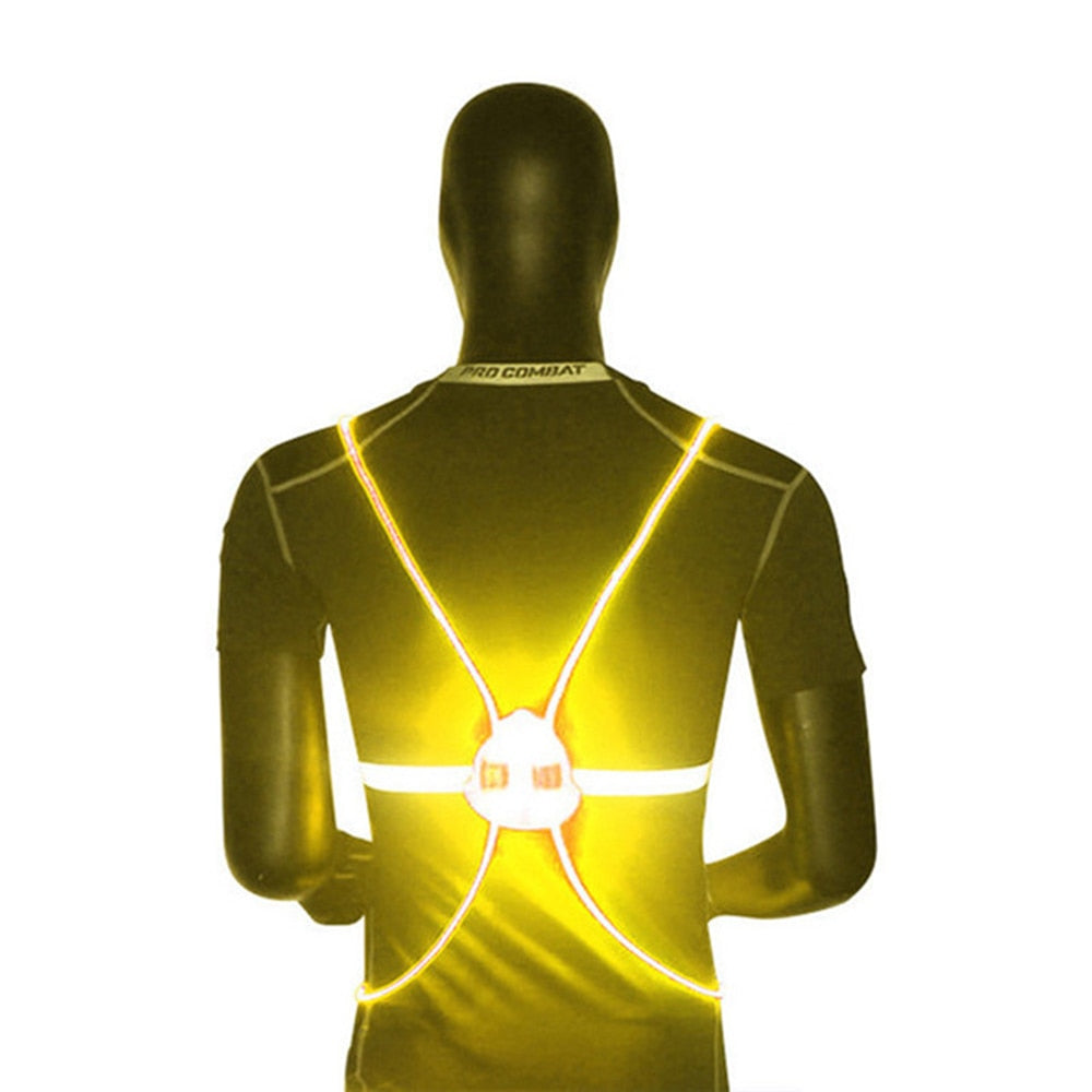 LED Reflective Safety Vest