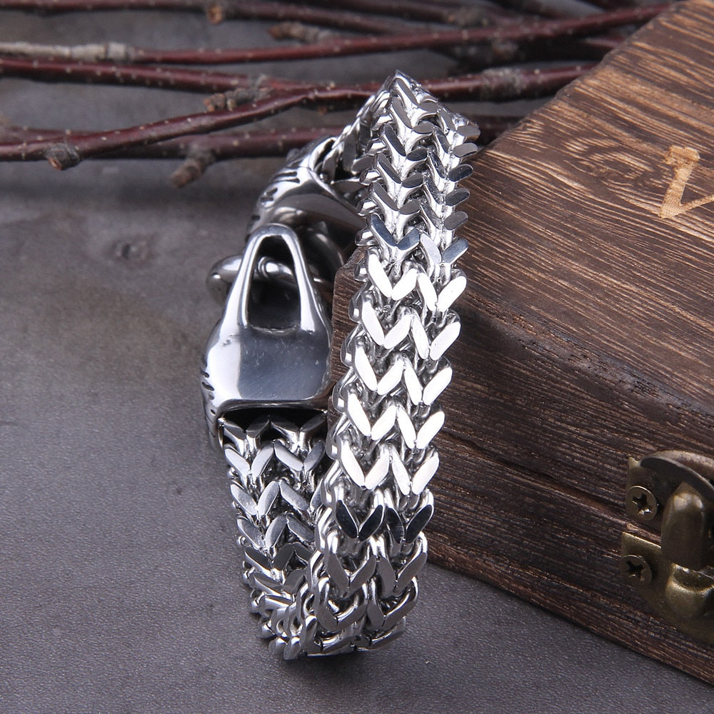 Fenrir Viking bracelet - (norse mythology)