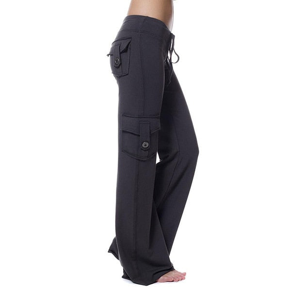 Women's Bootleg Cargo Pants