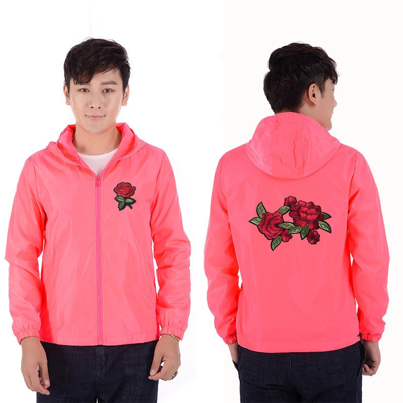 Rose Windbreaker