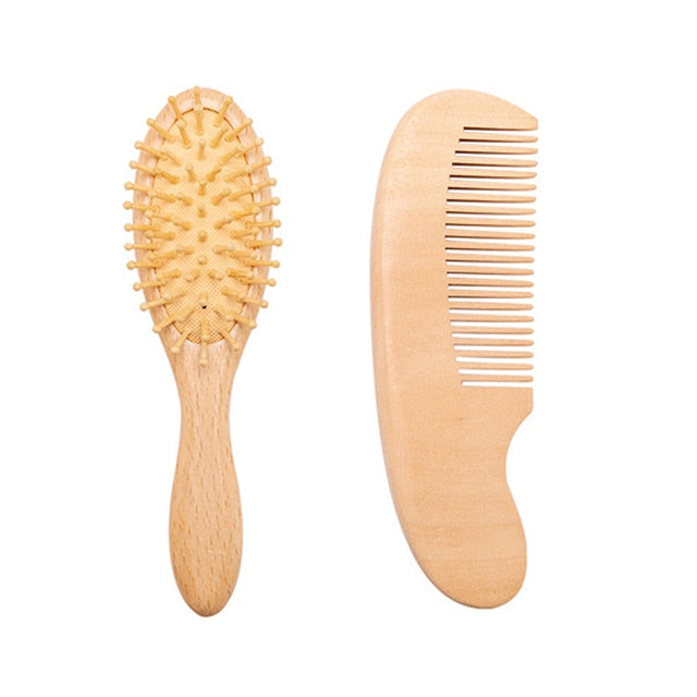 Baby Wooden Hairbrush