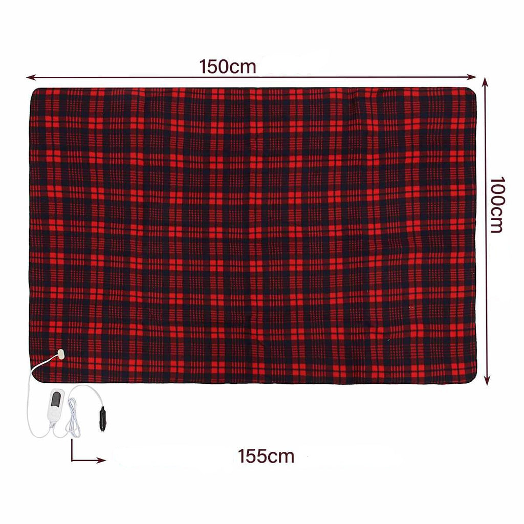 Electric heating Snuggle Blanket for the car