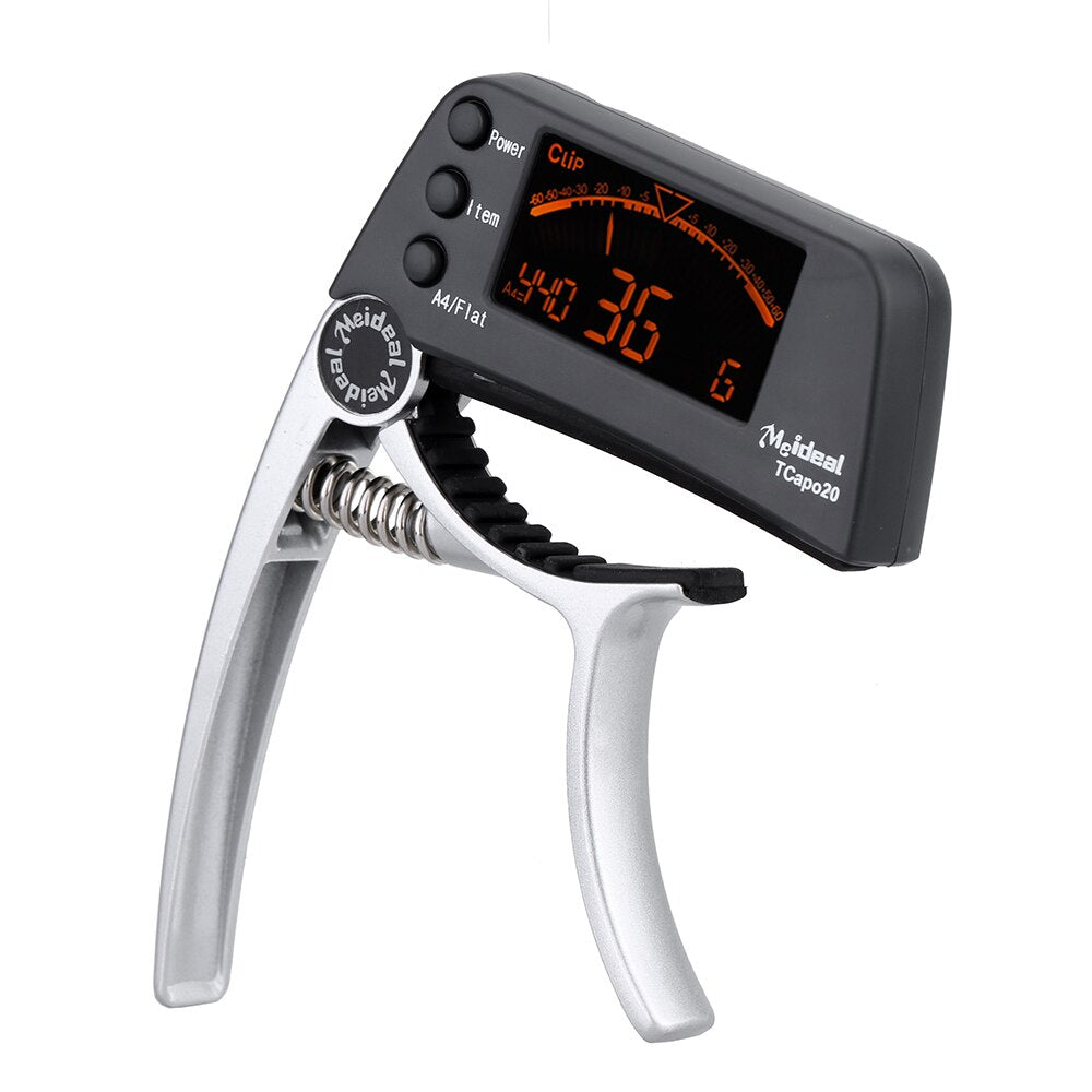 2-in-1 Guitar Capo &amp; Tuner