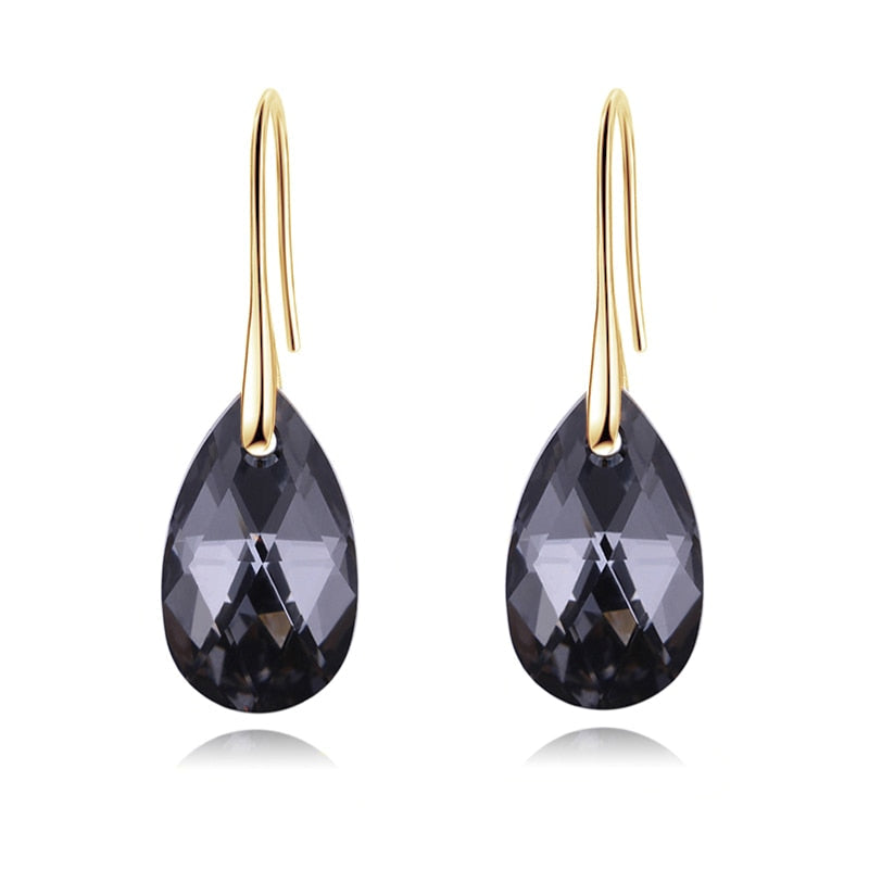Teardrop Crystal Earrings
