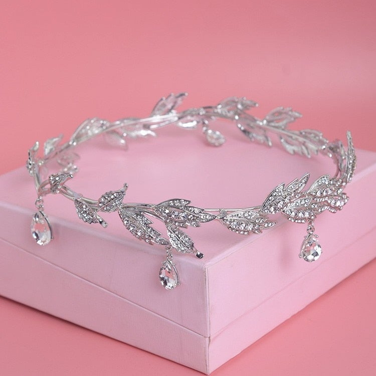 Ladies Luxury Crystal Crown