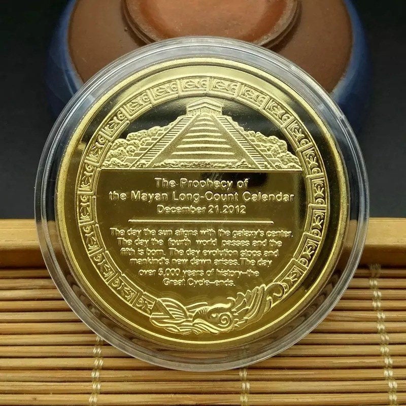 Aztec Calendar Medallion