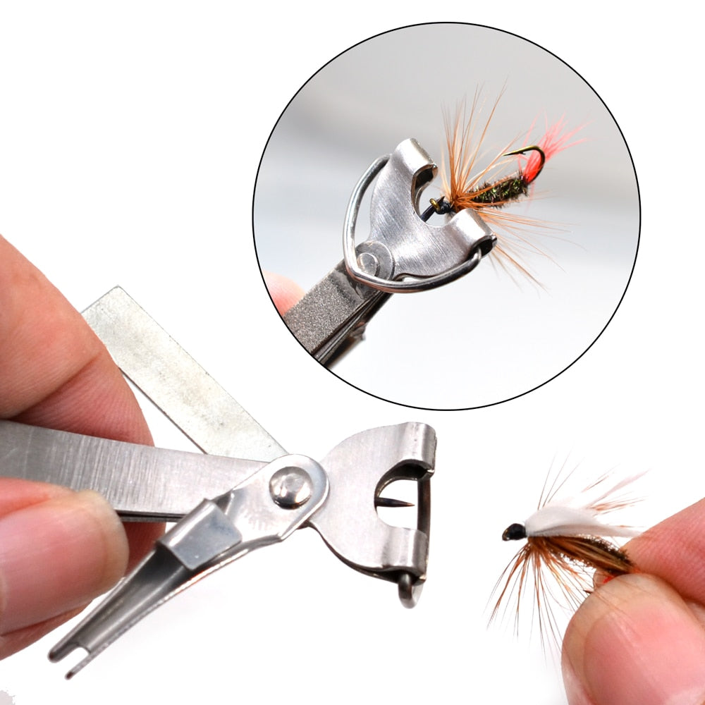 Quick fishing knot tool