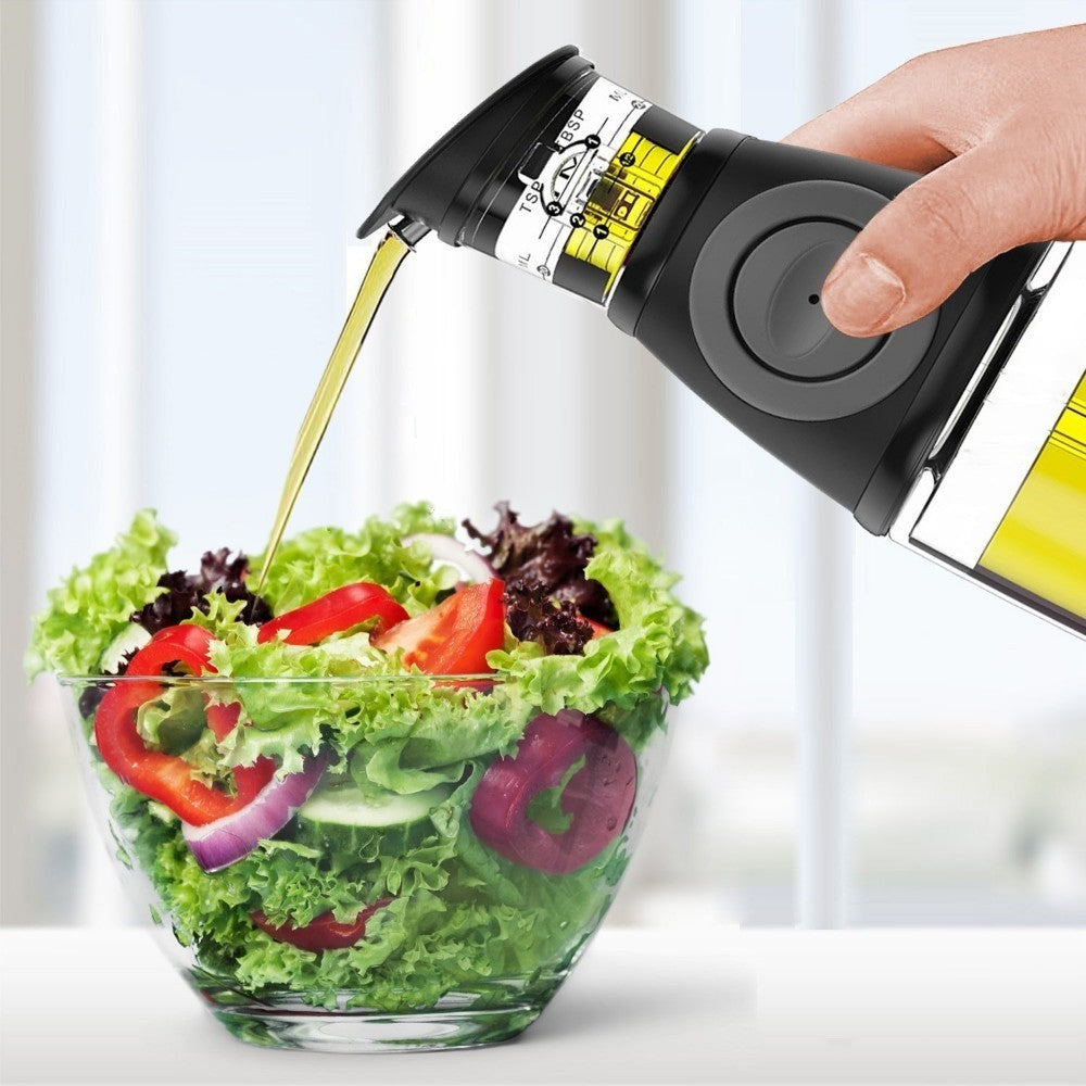 Oil dispenser bottle set