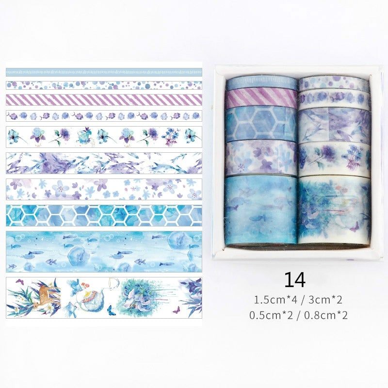 Dekorative Washi Tape-sett