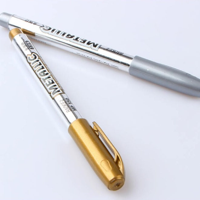Metalliske merkepenner