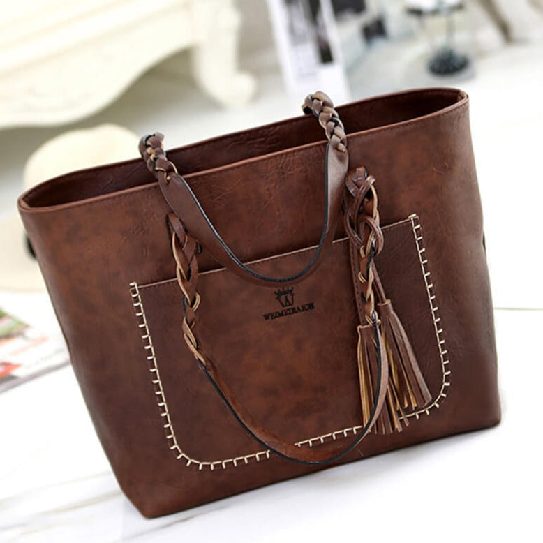 Leather Shoulder Bag for women