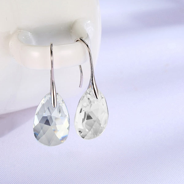 Teardrop Crystal Earrings