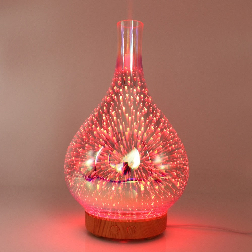 Fire Diffuser - Firework Humidifier &amp; Oil Diffuser