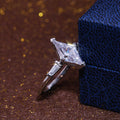 Horse Eye Solitaire Engagement Ring