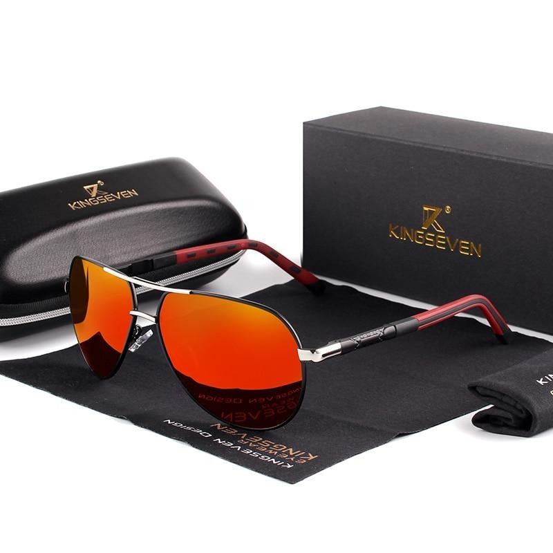 Men's Vintage Aluminum Polarizing Sunglasses