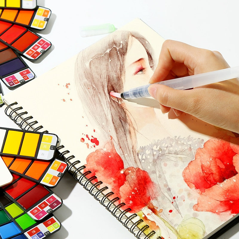 Watercolor Watercolor Painting Set