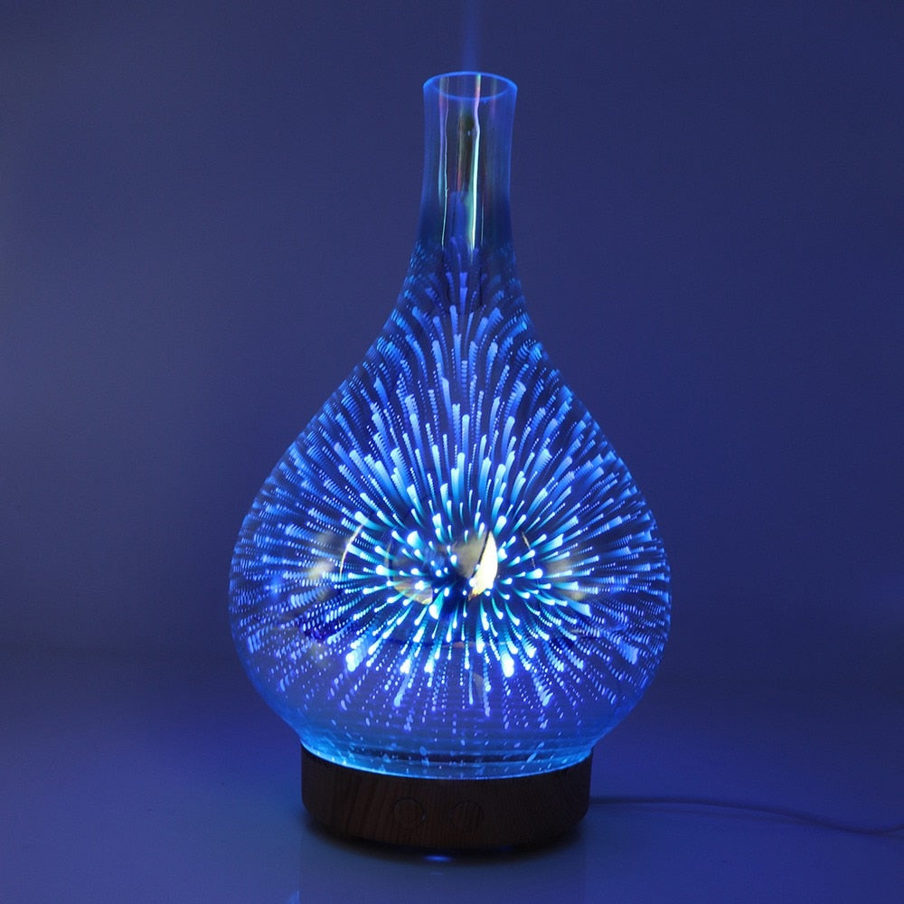 Fire Diffuser - Firework Humidifier &amp; Oil Diffuser