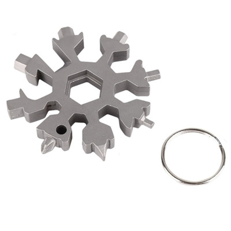 Saker® 18-in-1 Stainless Steel Snowflakes Multi-Tool