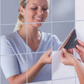 Self-adhesive mirror stickers (9 pieces)